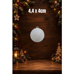 Bombka 4cm, bańka 4cm, sklejka 3mm